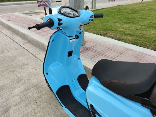 ใช้เพียง 8 พัน km. ลดราคา Moto Parilla Levriero 150 สีฟ้าครับ รูปที่ 7